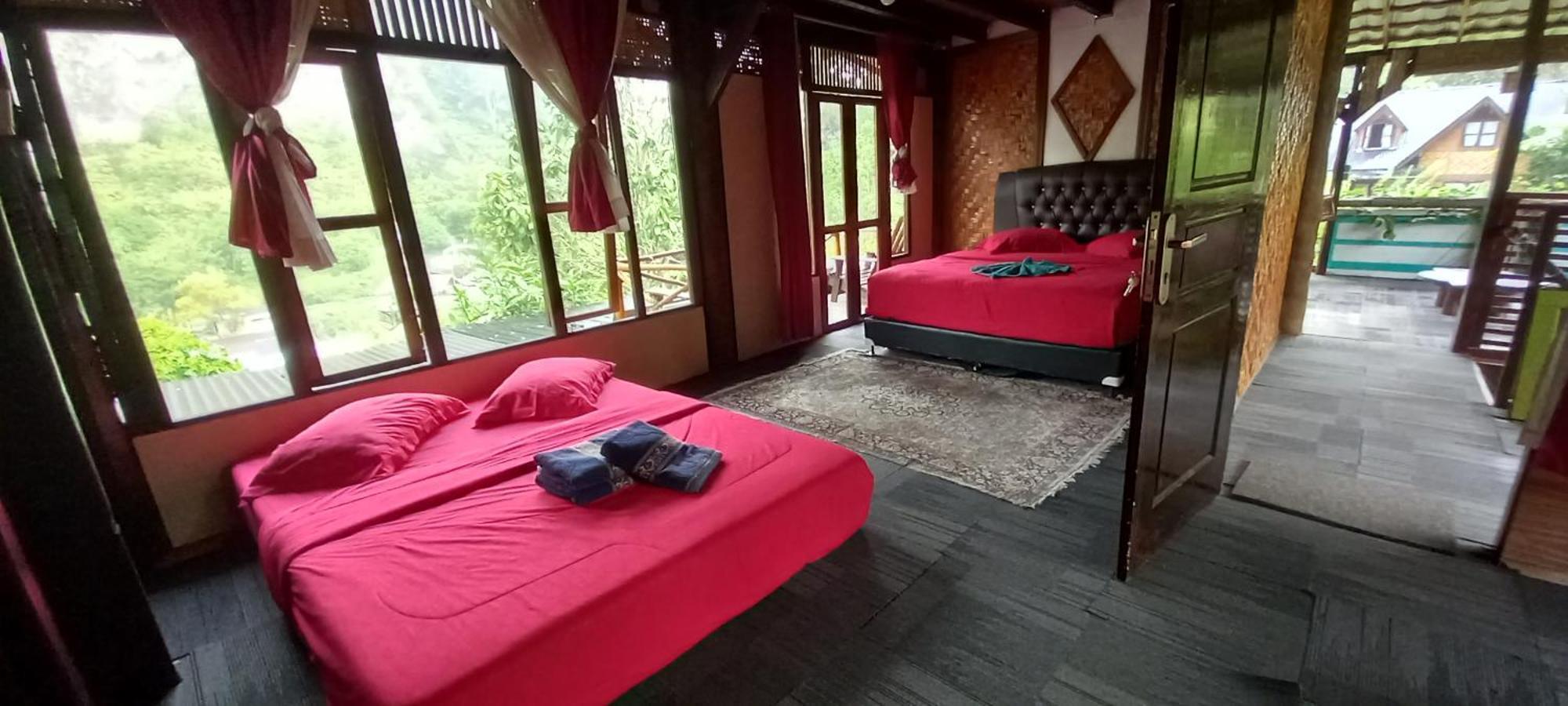 Canyon Jungle Stay Bukittinggi Oda fotoğraf